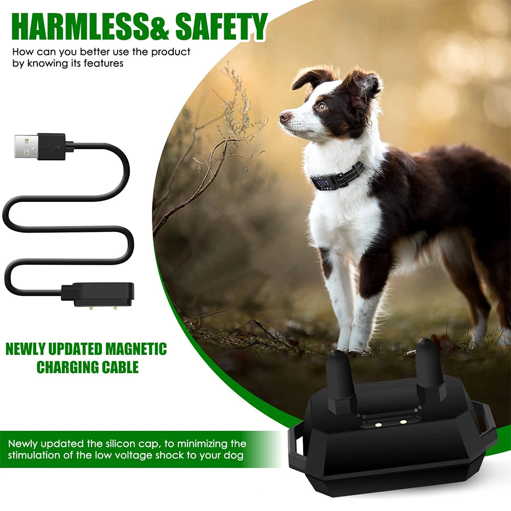 Ultimate GPS Wireless Dog Fence - Adjustable Shock & Vibration, 100-3300 Ft Range, Rechargeable Pet Containment Solution