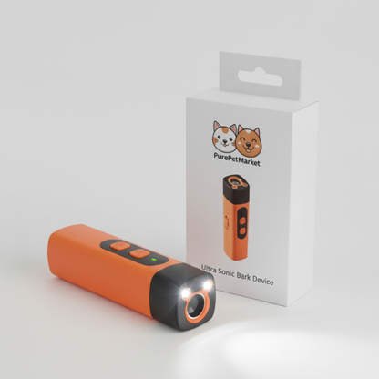 Rechargeable Ultrasonic Pet Dog Repeller Remote Control with LED Flashlight Dog Training Repellents anti Barking Professional